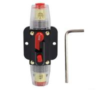 Dolvitrny Interruptor de circuito de reinicio manual para sistemas de 12 V 24 V CC, dispositivo de protección de sobrecarga con diseño de grado marino para energía solar e inversor (CP-0700-04)