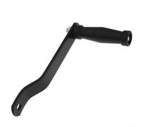 Dolvitrny Mango de cabrestante para remolque de barco, manivela de hierro para remolques, diseño ergonómico que ahorra mano de obra, agarre antideslizante, mango de repuesto para velero y para velero