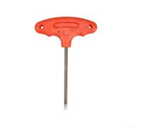 Dolvitrny Mango en T para juego de destornilladores Torx (para T6/T8/T15) para reparación de electrónica, computadora y pequeños electrodomésticos, eje de acero, mango ABS, herramienta compacta de 122