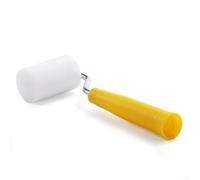 Dolvitrny Mini rodillo de pintura de espuma de 2 pulgadas con juego de bandeja, rodillo pequeño para pintura y reparación de paredes, ideal para bordes, molduras y proyectos de retoque de bricolaje (B