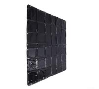 Dolvitrny Pantalla de soldadura ignífuga de 1,74 x 1,74 m para protección contra chispas y calor, barrera de cortina de soldadura verde oscuro con