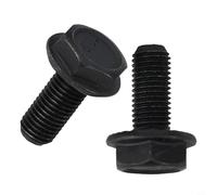 Dolvitrny Paquete de 2 pernos de manivela M8 x 18 mm para soporte inferior cuadrado cónico, hierro para sujetadores de brazo de manivela, pernos de biela negros