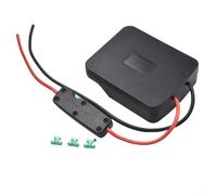 Dolvitrny Parkside-X - Adaptador de batería de equipo de 20 V, conector de alimentación de cable de calibre 14 de 12.5 pulgadas con fusible de seguridad, terminal para proyectos de bricolaje