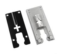 Dolvitrny Placa de aluminio para sierra caladora modelo 4304, placa base reemplazable para guía de corte de suelo de rompecabezas, accesorio de herramienta eléctrica para estabilidad y eficiencia