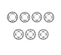 Dolvitrny Plato de bicicleta 104BCD de 4 pernos, aleación de aluminio CNC