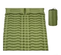 Dolvitrny Quick-Fill - Colchoneta inflable para acampar, innovador colchón doble de camping con pie, sistema de sueño ligero y resistente al desgaste, para exteriores
