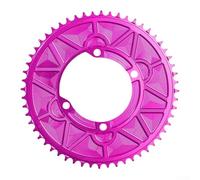 Dolvitrny Road For Bike Chainring BCD110mm 4-Bolt Single Chainwheel with 3mm Offset, Narrow-Wide Tooth Design, For CNC Machined Aluminum Alloy for (58T)