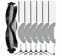Dolvitrny Robot Kit de cepillo de aspiradora para XIEBro HR101 y Vexilar T7 - Juego de 20 piezas de repuesto con cepillo de rodillo, cepillos laterales, para papel de filtro HEPA, fregona