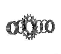 Dolvitrny Rueda libre de bicicleta de una sola velocidad, aluminio 16T/18T | Conversión de una sola velocidad, Mtb Cog 16t, piñón de engranaje fijo, rueda libre de bicicleta 18t