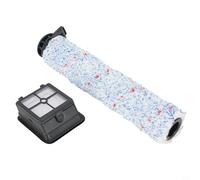 Dolvitrny Rug - Juego de cepillo y filtro de microfibra para aspiradora inalámbrica AlfaBot T30/T36 - Accesorio de cepillo de piso de repuesto con cuerdas suaves y absorbentes