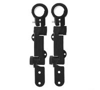 Dolvitrny Soporte para guardabarros de bicicleta, hebilla de conexión plegable de ABS ajustable, apto para bicicleta de montaña de 26 pulgadas, paquete de 2