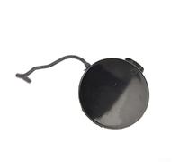 Dolvitrny Tapa de gancho de remolque para parachoques delantero derecho para Cayenne 2011-2014, compatible con cubierta de parachoques de plástico ABS de ajuste directo, 1 unidad, color negro