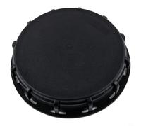 Dolvitrny Tapa de repuesto para tanque IBC de 163 mm para Schutz para IBC tapa de tambor de polietileno resistente con junta compatible con Greif para Passport Bonar (negro)