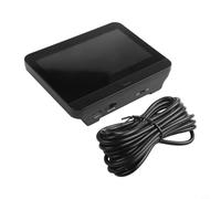 Dolvitrny Timbre de video 2.4G para cámara de mirilla de apartamento con pantalla LCD IPS de 4.3 pulgadas, lente 1080P, visión nocturna infrarroja y detección de movimiento inteligente