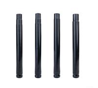 Dolvitrny Tuerca de tornillo hueca para manguito de nivelación de techo, extensión hexagonal de 1/2 pulgada, adaptador de llave de vaso para espaciador de techo ajustable, perforación (10+12+13+14mm)