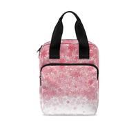 Dolyues Fundas para la Biblia para mujeres y hombres, funda de transporte de libros de la Biblia, bolsa protectora de la Biblia con bolsillo con cremallera y asa, sakura