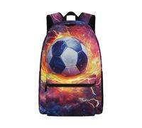 Dolyues Mochilas de fútbol para niños de 8 a 10 años, ligeras para niños de 4º grado, bolsas geniales para libros de primaria, fútbol, Mochilas daypack