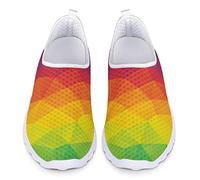 Dolyues Zapatillas de correr para mujer, ligeras, con cordones, talla 35 EU-45 EU, 39 EU