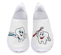 Dolyues Zapatillas de running de calle para mujer ligeras con cordones, talla 35 EU-45 EU, 36 EU