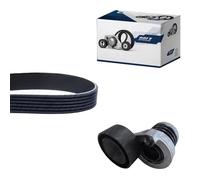 DOLZ Juego de correas trapeciales poli V SKD202A Compatible con NISSAN Qashqai II J11, J11, RENAULT Clio IV Grandtour KH Clio IV Hatchback BH GRAND SCÉNIC III JZ0/1 Captur J5, H5