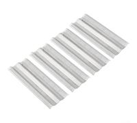 Domador de llama de acero inoxidable para parrillas de 25, 32, 34, 40 pulgadas, piezas de repuesto de escudo térmico compatibles con BLZ-3 BLZ-4 BLZ-5, distribución uniforme del calor, paquete de 2 o