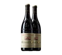 Domaine du Vieux Lazaret Châteauneuf-du-Pape Crianza 75 cl Vino tinto (Caja de 2 Botellas de 75 cl)