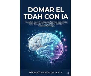 Domar el TDAH con IA: Manual de supervivencia para el cerebro aumentado: Cómo organizar tu vida, vencer la parálisis y recuperar tu tiempo. (Productividad con IA)