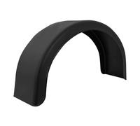 DOMAR Guardabarros Simple para Remolque 13 y 14 Pulgadas Paso de Rueda Plano de plástico 700 x 200 mm Cubierta Protectora antibarro Accesorio carrocería vehículos Ligeros