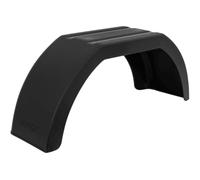 DOMAR Guardabarros Simple para Remolque 8 y 10 Pulgadas Paso de Rueda Plano de plástico 550 x 160 mm Cubierta Protectora antibarro Accesorio carrocería vehículos Ligeros