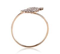 Domary 12 Servilleteros con Diamantes de Imitación, Soporte de Hebilla Metal Dorado con Adorno Hojas Brillantes para Decoración Bodas, Cenas y Fiestas