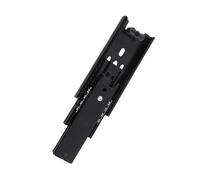 Domary 2 Mini Guías para Cajones, 4, 6 y 8 Pulgadas, Riel Guía para Muebles de Gabinete de Cierre Suave Armario Cocina (4 Pulgadas)