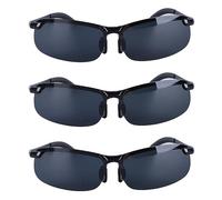 Domary 3 Gafas de Sol Polarizadas Que Cambian de Color, Gafas Sol Deportivas Polarizadas Grises para Hombres, Béisbol, Ciclismo, Correr, Motocicleta, Ajuste Unisex, Ligero, Dur
