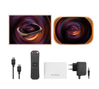 Domary 8K TV Box 4GB RAM Doble WiFi Quad Core Procesador para | Sistema, WiFi de doble banda 2.4G/5G, 4GB DDR3 RAM, 8K Decodificación de video, admite USB 3.0 y tarjeta TF