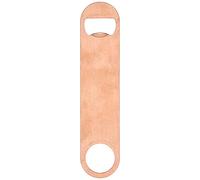 Domary Abridor de Botellas de Cerveza Acero Inoxidable, Abre Eficientemente la Cerveza para el Hogar los Camareros (Oro rosa)