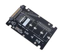 Domary Adaptador SSD M.2 a U.2 NVMe M. Key a U. SFF 8639 Tarjeta Adaptadora PCIe 4.0 X4 Gen4 con Fijación de Reducción de Vibración para SSD 2230 2242 2260 2280