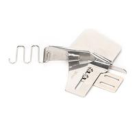 Domary Ángulo, Accesorio Al Bies de 4 Pliegues para Máquinas de Coser Pespunte Industriales y Domésticas, con Ancho Importación 30 Mm y Formación Exportación 8 Mm,
