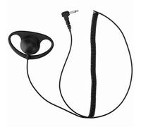 Domary Auriculares con Conector Jack de 3,5 Mm para Radios, Escucha Cómoda, Ideal para Comunicación Bidireccional, Material ABS Liviano, 1 Unidad