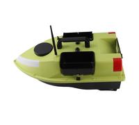 Domary Barco de Cebo de Pesca con GPS, Barco Alimentador Pesca con Control Remoto 500M 3 Contenedores Cebo, Luces LED 7 Colores y Retorno Automático para Nocturna (12000mAh)
