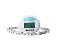 Domary Cinta Métrica Digital de - Herramienta de Medición Corporal Fácil Usar con Registro Fecha para Seguimiento del Estado Físico - Rosa - Perfecta para el Hogar y el Gimnasio (azul claro)