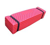 Domary Colchoneta Plegable para Dormir, Suave, de PVC, Gruesa, Doble Caja de Huevos, Almohadilla para Dormir Acampar Al Aire, Casa, Fitness, Siesta (186 * 57)