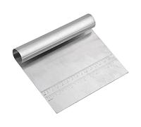 Domary Cortador Raspador de Masa de Acero Inoxidable, Práctica Herramienta Repostería para Hornear para Cocina