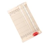 Domary Cortadora de Papel de 6,3 Pulgadas, Mini Cortadora Papel Portátil | para Fotos, álbumes de Recortes, Tarjetas, Papel Laminado, Capacidad para 10 Hojas, Hoja Reemplazable de Aleación, Base de