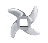 Domary Cuchilla Picadora de Carne de Acero Inoxidable, Accesorio Repuesto Duradero para Necesidades Molienda sin Esfuerzo, 1 ud. (32#)
