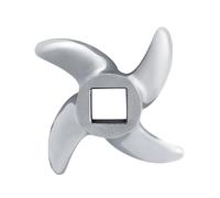Domary Cuchilla Picadora de Carne de Acero Inoxidable, Accesorio Repuesto Duradero para Necesidades Molienda sin Esfuerzo, 1 ud. (12#)