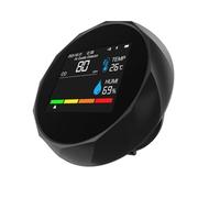 Domary Detector de CO2 6 en 1 Pantalla de Retroiluminación Fácil Operación para Aventuras en Interiores y Exteriores
