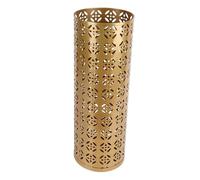 Domary Diseño Hueco del Sostenedor del Paraguas Metal Modelo de Cobre Elegante para Las Oficinas en Casa de Las Entradas (M)