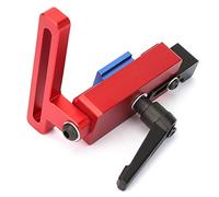 Domary Dispositivo de Límite de Tope Guía Inglete Aleación Aluminio para Carpintería, Excelente Durabilidad y Fácil Operar, 7,8x7,9x3,5 Cm, 1 Unidad