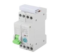 Domary Disyuntor WiFi Inteligente con Sincronización de Control Remoto y Control de Voz para la Aplicación Monitoreo Energía y Gestión Energía en Tiempo Real (1P-32A sin función medición)