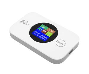 Domary Enrutador WiFi 4G Portátil con Ranura para Tarjeta SIM Punto de Acceso Móvil a Internet Inalámbrico de Alta Velocidad 300 Mbps para Viajes Camping Diseño Liviano y Compacto