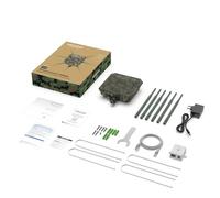 Domary Enrutador WiFi para Exteriores, Punto de Acceso Wi-Fi de Doble Banda 3000M, 6 Puntos Acceso, Resistente Al Agua para 256 Dispositivos, Enrutadores WiFi, Viajes (Enchufe Europeo)
